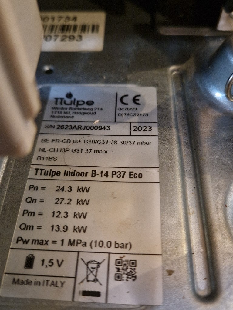 geiser propaan, Ophalen, Gebruikt, 20 tot 100 liter, Geiser