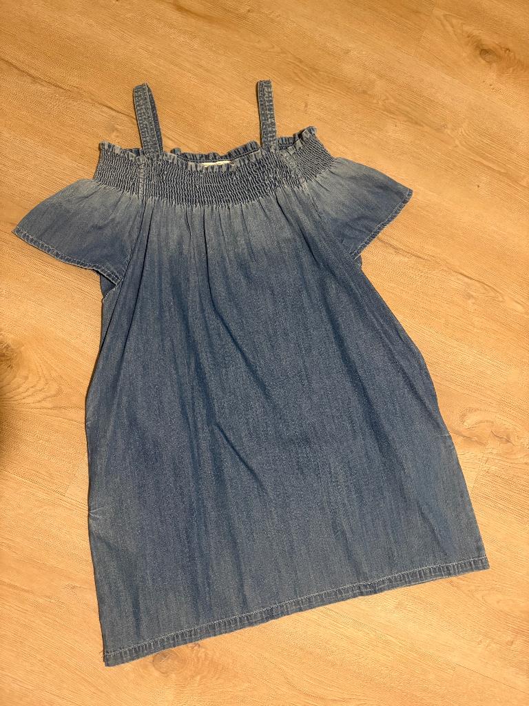 Current/Elliott mt 38 soepele jeans zomerjurkje, Maat 38/40 (M), Current/Elliott, Zo goed als nieuw, Boven de knie