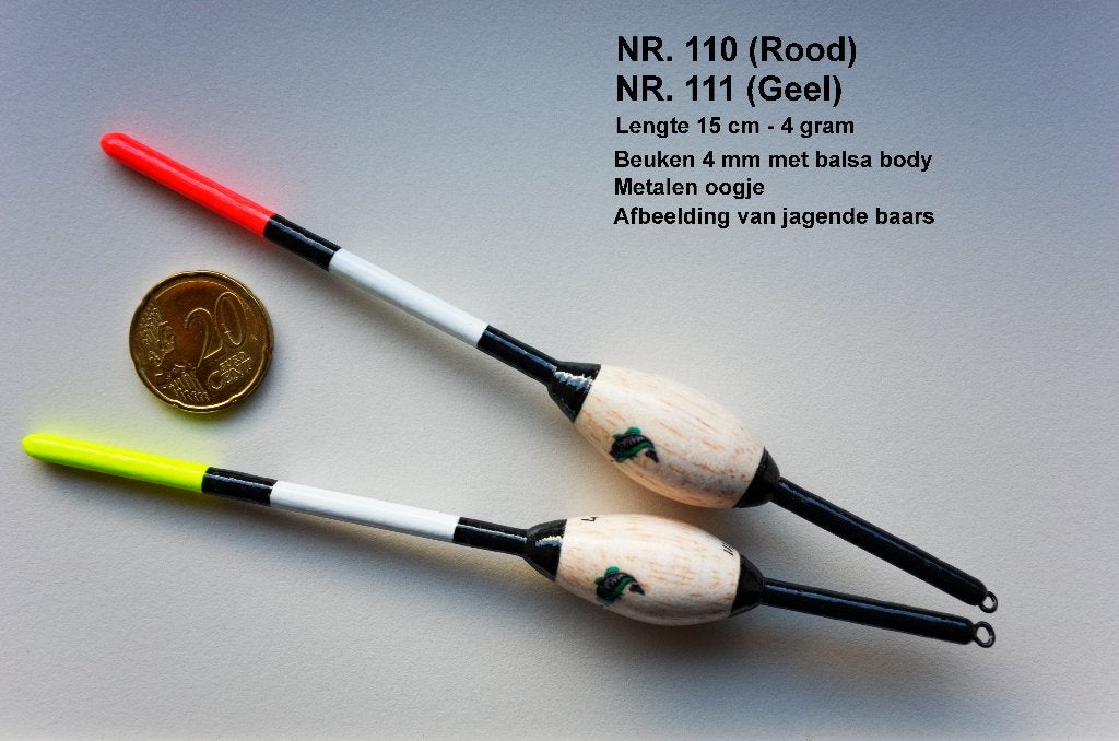 KARPERDOBBER HANDBUILT  NR. 111 / 4 gram, Watersport en Boten, Hengelsport | Karpervissen, Ophalen of Verzenden, Nieuw, Dobber of Lood