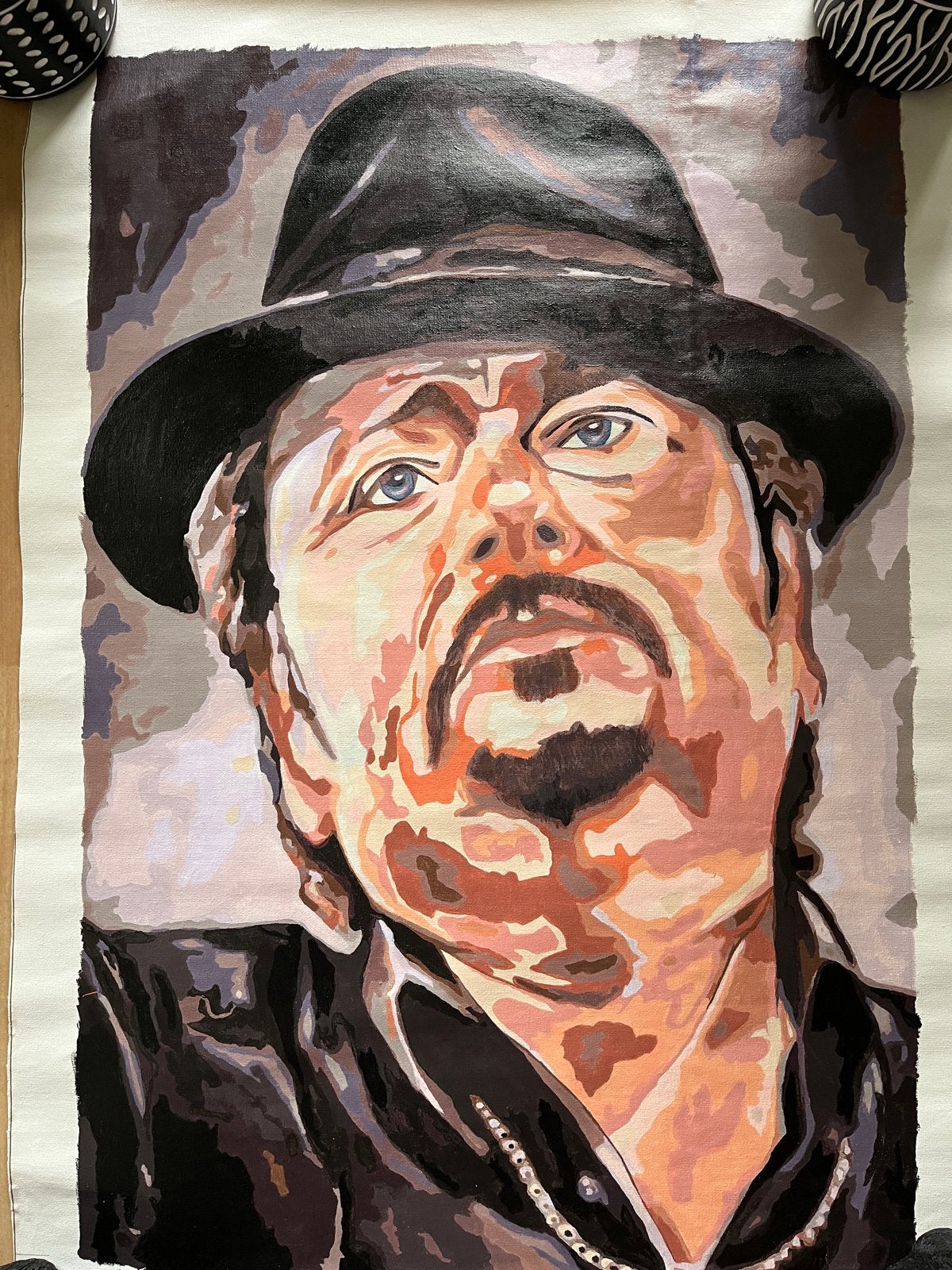 André Hazes 75 jaar Schilderij op nummer 40x50 cm, Antiek en Kunst, Kunst | Schilderijen | Klassiek, Portret of Personen, Realistisch
