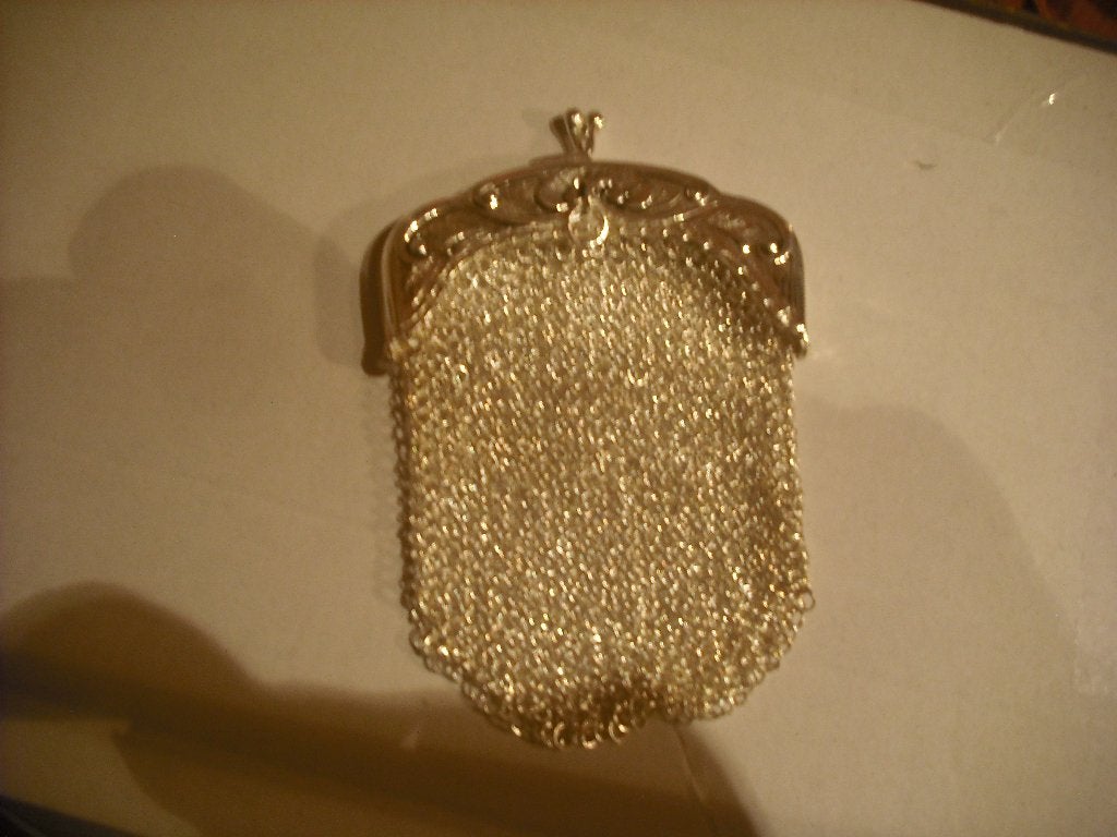zilveren tasje, Antiek en Kunst, Ophalen of Verzenden, Zilver