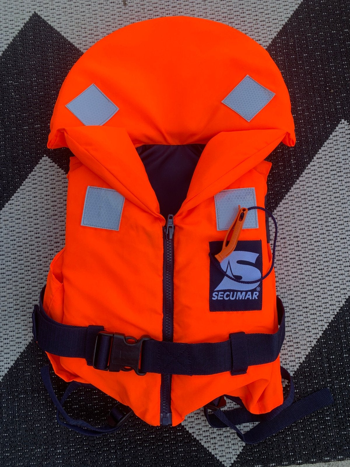 Secumar reddingsvest, Watersport en Boten, Watersportkleding, Ophalen of Verzenden, Zo goed als nieuw, Kind, Reddingsvest of Zwemvest