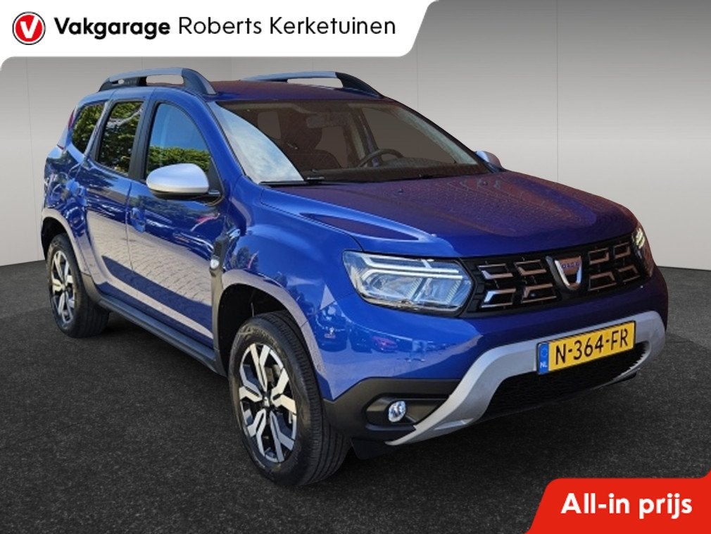 Dacia Duster 1.0 TCe Bi-Fuel LPG Prestige 1e eigenaar Trekha, Auto's, Keurmerk '100% Onderhouden', 12 maanden, Stof, Gebruikt