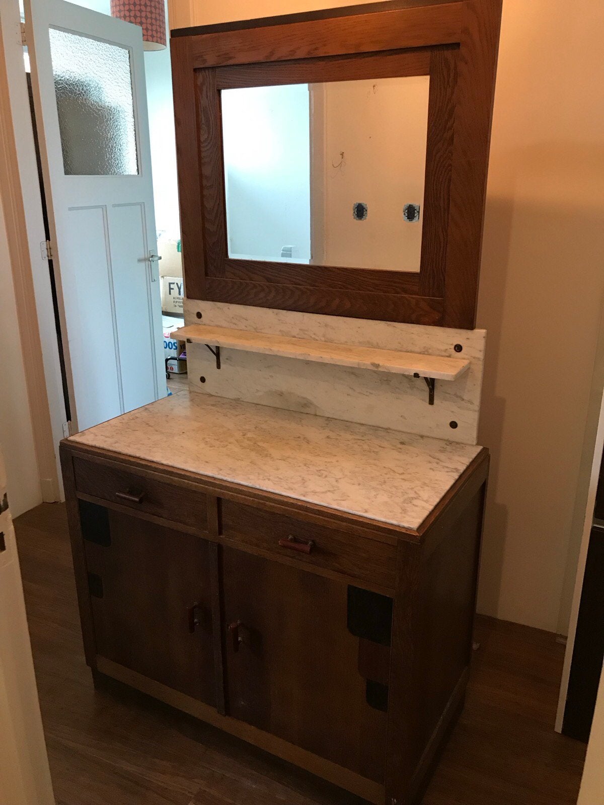 Amsterdamse kaptafel, Ophalen, Gebruikt, 100 tot 150 cm, 100 tot 150 cm