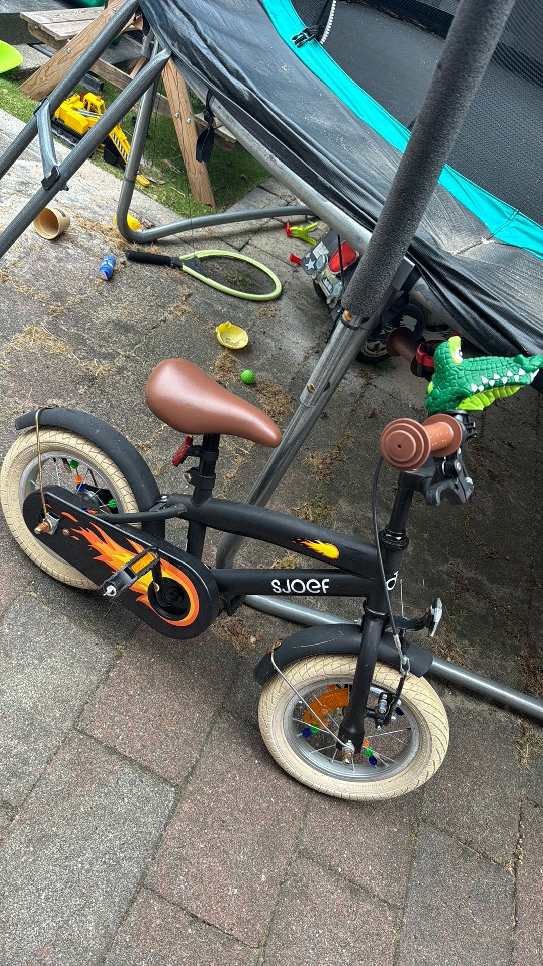 Kinderfiets, Ophalen, Zo goed als nieuw, Minder dan 16 inch, Zijwieltjes
