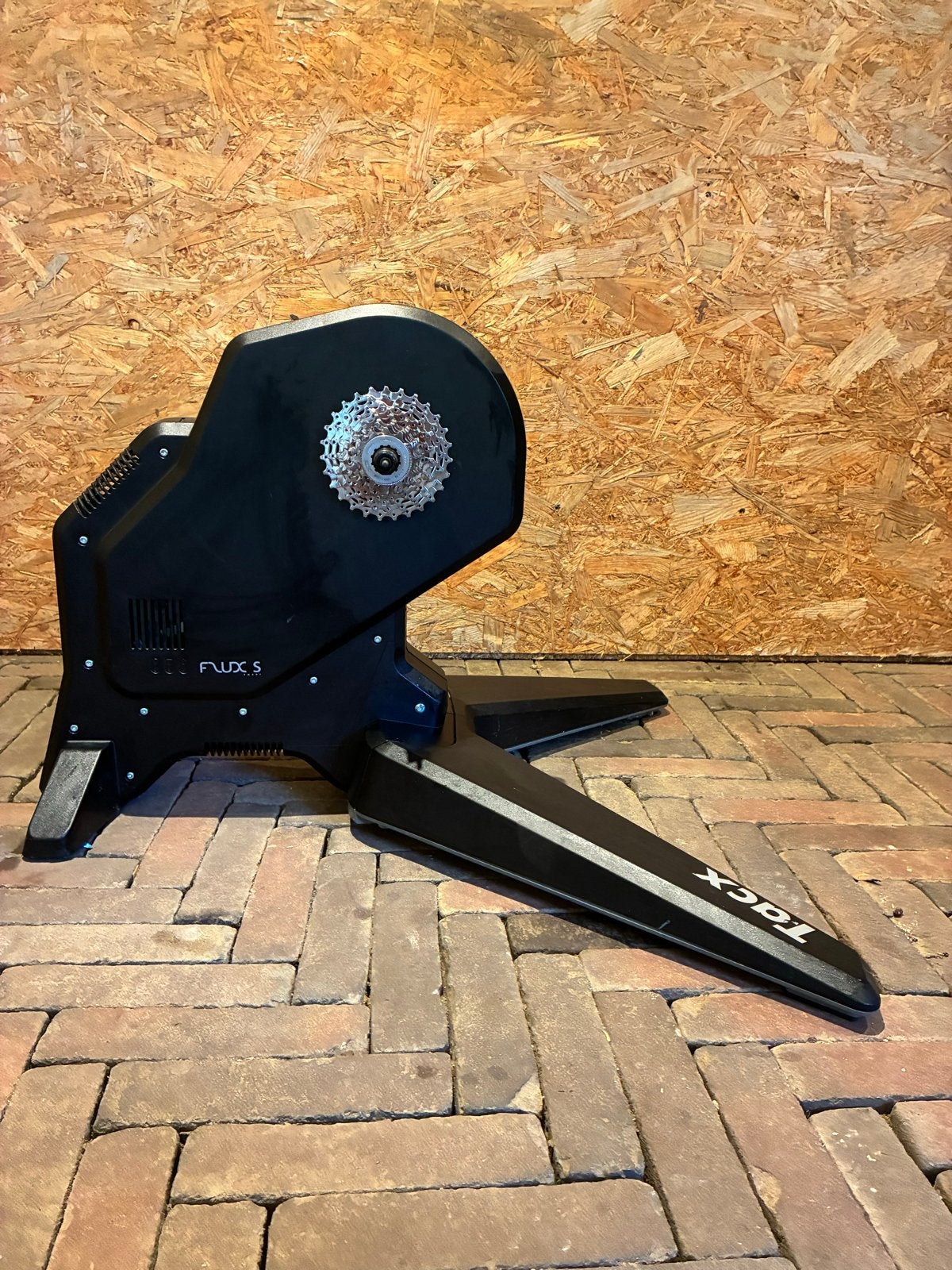 Tacx Flux S Smart Trainer met nieuwe cassette, Ophalen, Zo goed als nieuw, Overige typen