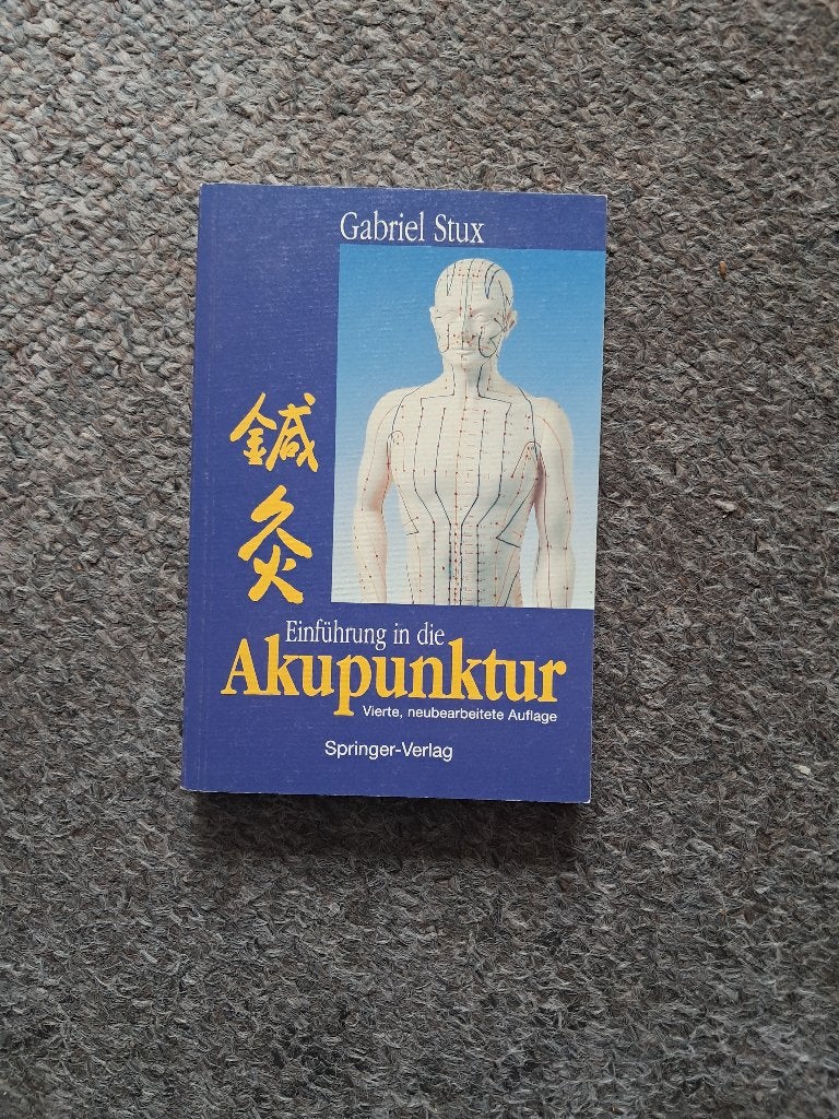 Einführung in die Akupunktur /Gabriel Stux/acupunctuur, Verzenden, Zo goed als nieuw, Gabriel Stux, Natuurwetenschap