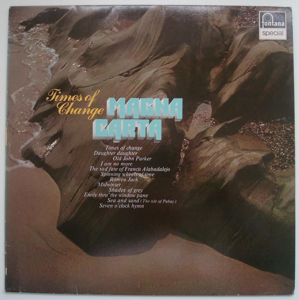 Magna Carta - Times of Change, originele lp uit ong. 1980, Ophalen, Gebruikt, 12 inch