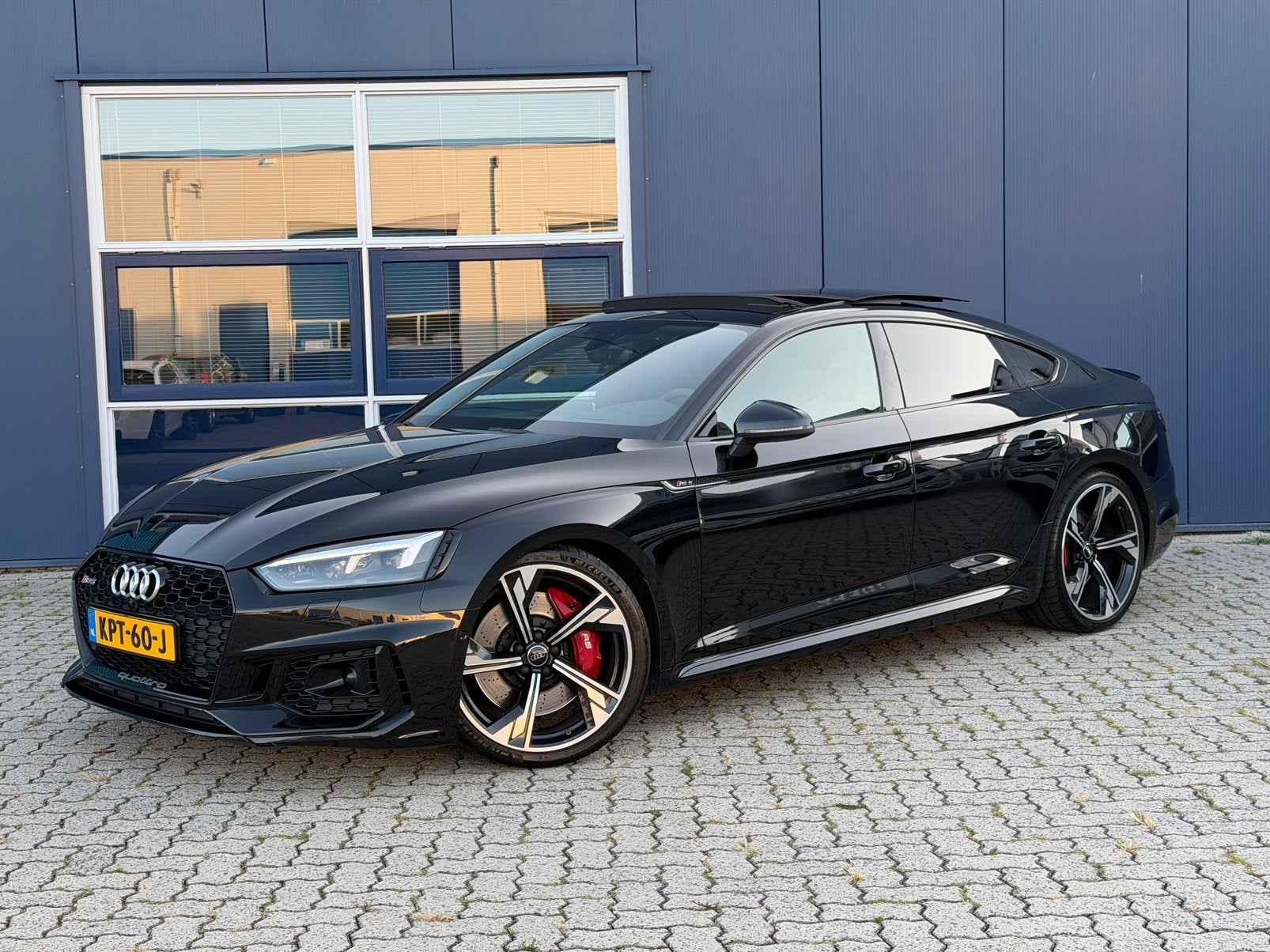 Audi RS5 Sportback 2.9 TFSI Quattro 2019, Auto's, Audi, Automaat, Zwart, RS5, Zwart