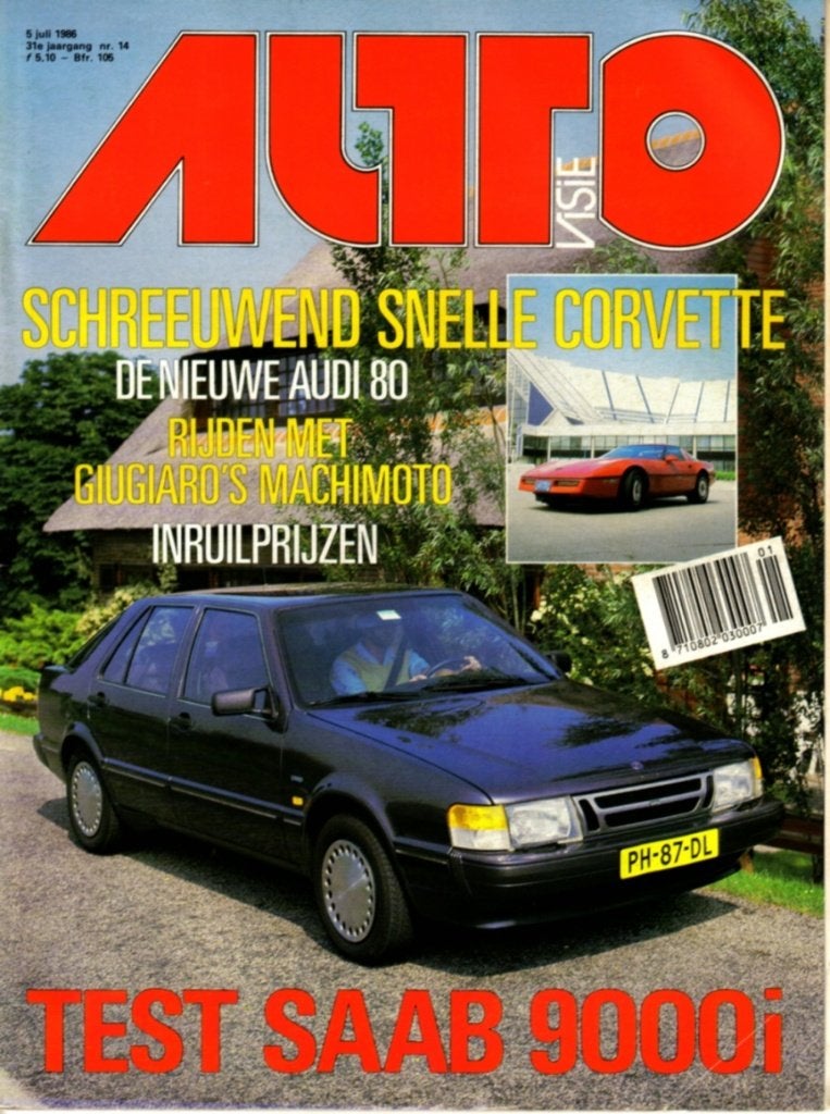 Autovisie test Saab 9000 i Juli 1986, Boeken, Ophalen of Verzenden, Gelezen, Overige merken