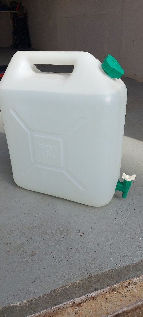 jerrycan voor water, Ophalen of Verzenden, Gebruikt
