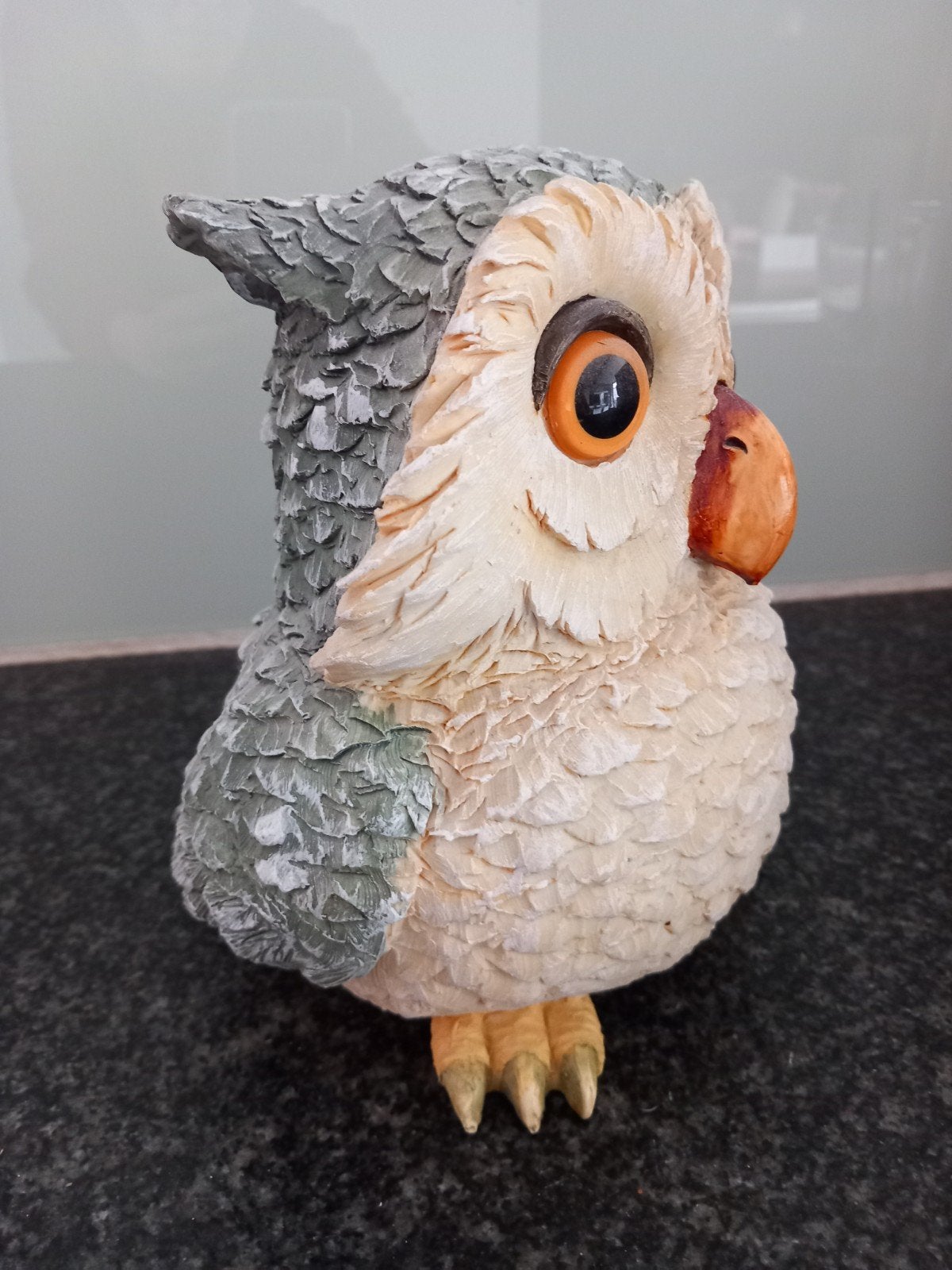 Schattige uil spaarpot/ decoratiebeeldje, Meerkleurig, Overige stijlen, Ophalen of Verzenden, Zo goed als nieuw