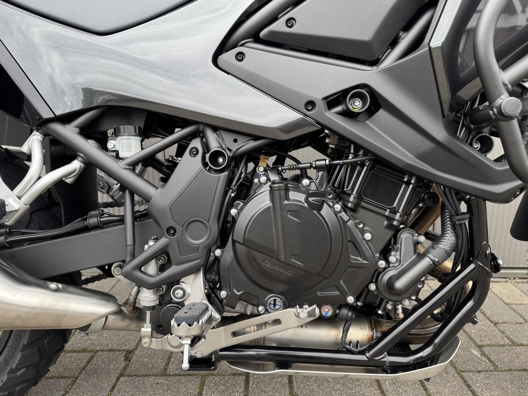 KLE500 Bakker Black Ed. - verl. zith., Motoren, Motoren | Kawasaki, Bedrijf, 451 cc, Toermotor, ABS