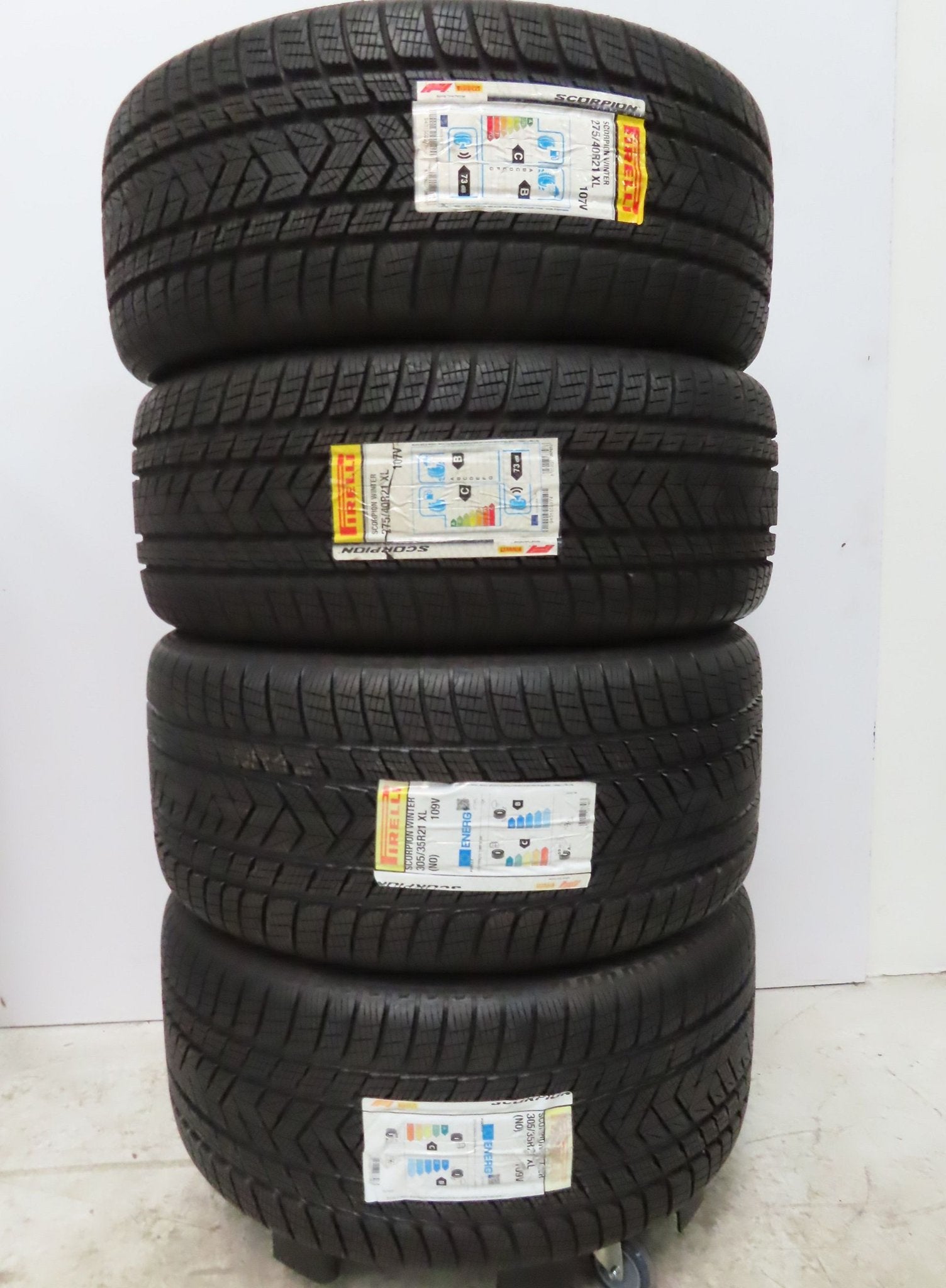 Porsche Cayenne SUV 21 inch velgen winterbanden nieuw, -, 275 mm, -, Banden en Velgen