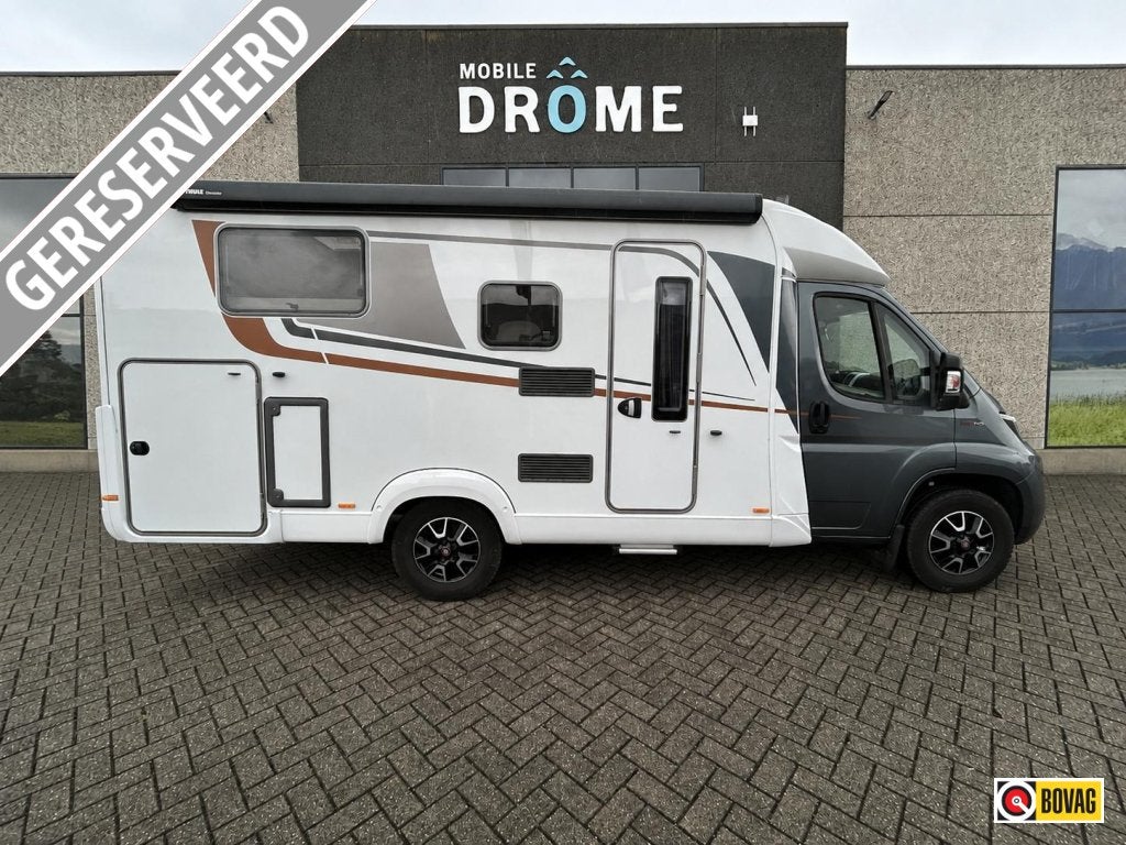 Nette met weinig km'ers Bürstner TravelVan met automaat., Ringverwarming, Fiat, 6 tot 7 meter, Bedrijf