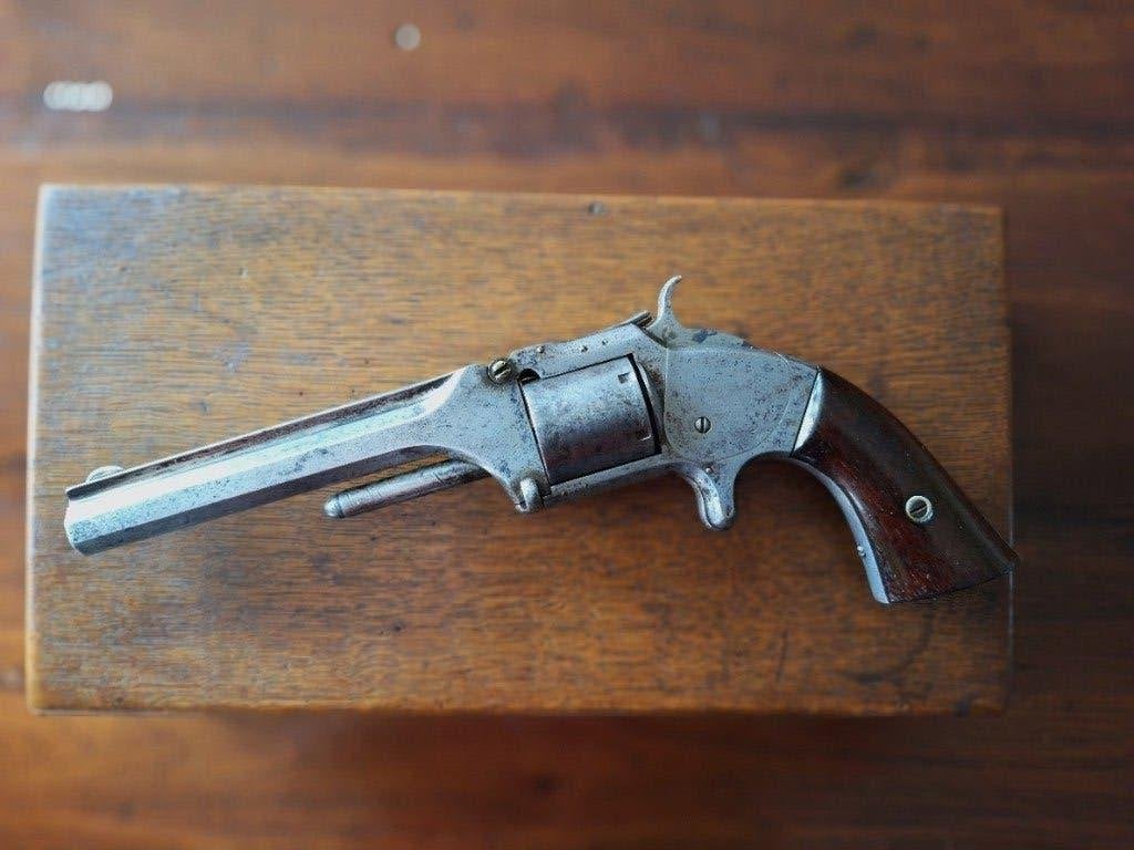 Antieke Revolver  Smith & Wesson 1864, Ophalen of Verzenden