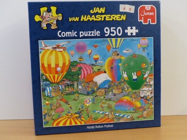 Jan van Haasteren 950 stukjes - Nijntje Ballon Festival, Ophalen of Verzenden, 500 t/m 1500 stukjes, Zo goed als nieuw, Legpuzzel
