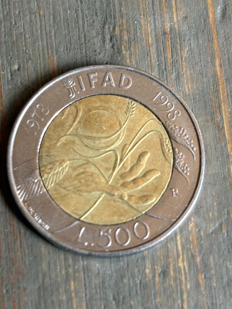500 Lire 1978-1998 Italie, Ophalen of Verzenden, Italië, Losse munt