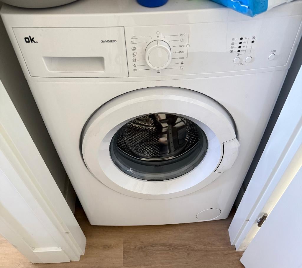 OK OWM5126D (Washing machine, washmachine), Witgoed en Apparatuur, Wasmachines, Ophalen, Minder dan 1200 toeren, Minder dan 85 cm