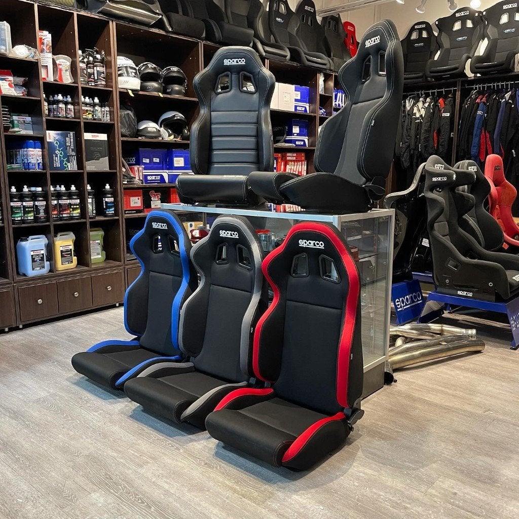 Sparco R100 diverse kleuren Kuipstoel Sportstoel Racestoel