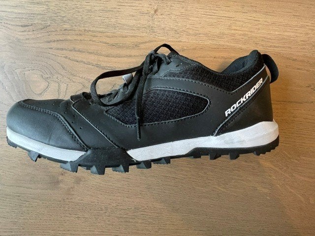 ROCKRIDER FIETSSCHOENEN ZWART MT 45, Schoenen, Overige maten, Ophalen of Verzenden, Zo goed als nieuw