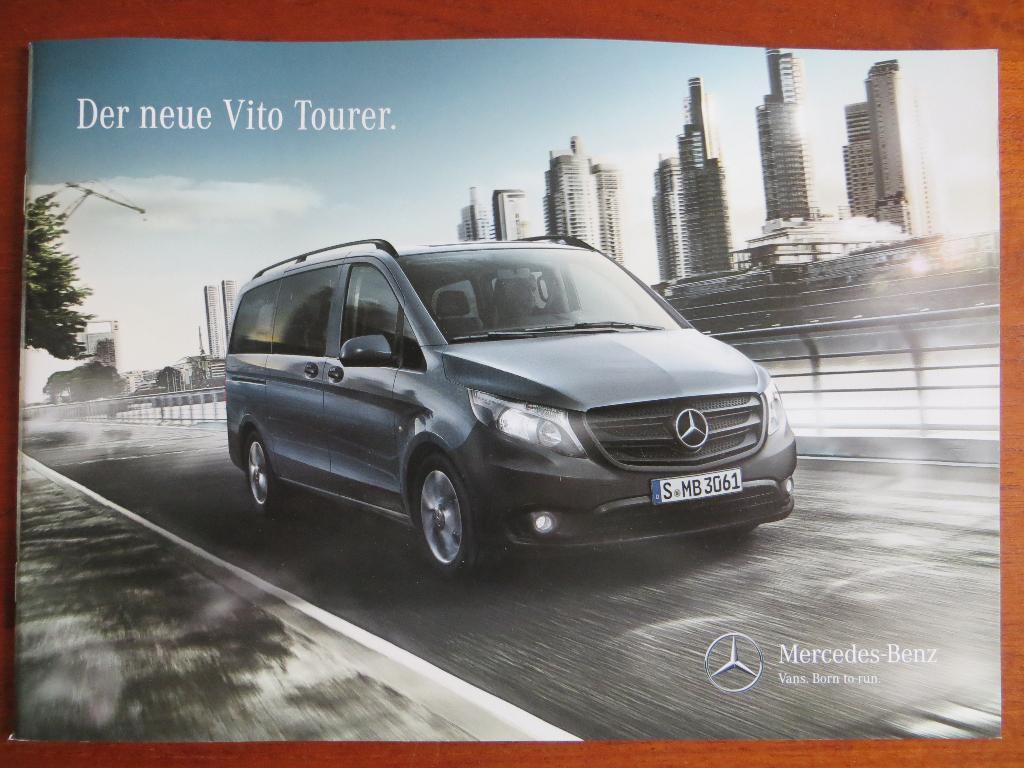 Mercedes-Benz Vito Tourer der neue (sept. 2014), Ophalen of Verzenden, Nieuw, Mercedes