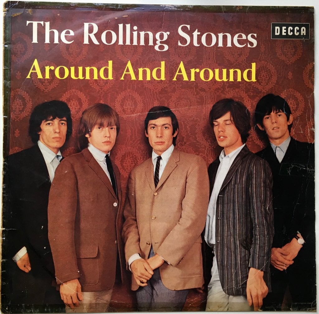 DLP2 rolling stones Around and Around GERM64 €25, LP, Gebruikt, Ophalen of Verzenden, Inclusief binnenhoes
