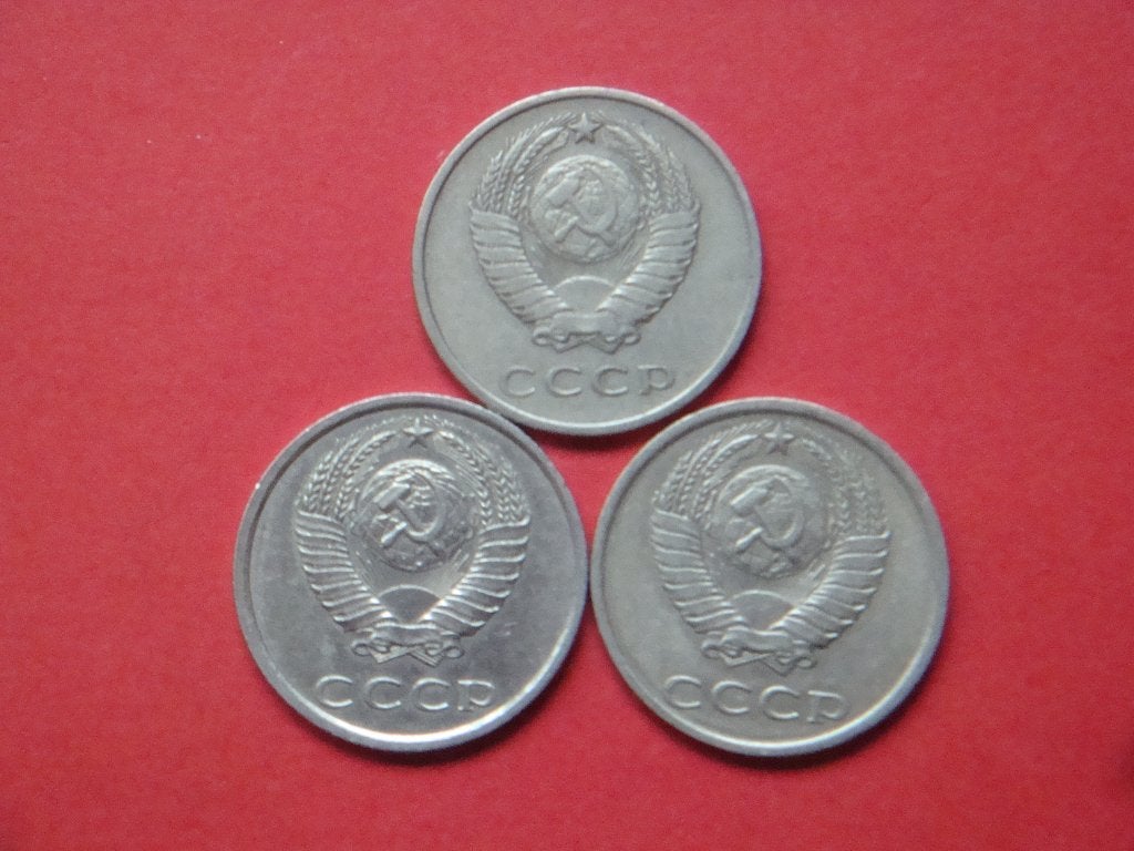 Rusland U.S.S.R. setje munten 20 Kopek 1961/1981., Verzenden, Rusland, Setje