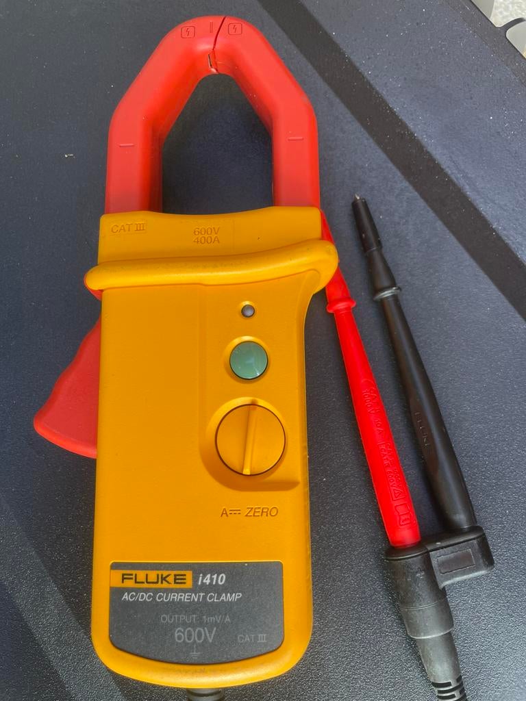 Fluke i 410 ampere tang, Ophalen of Verzenden
