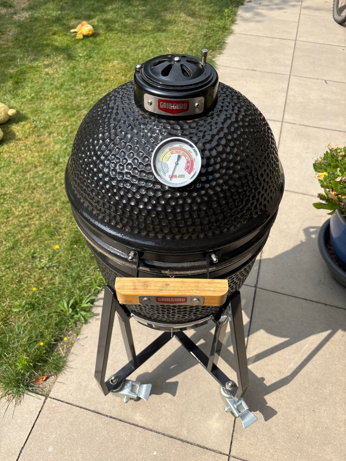 Grill Guru Compact Kamado BBQ - 33 cm doorsnede, Ophalen, Zo goed als nieuw
