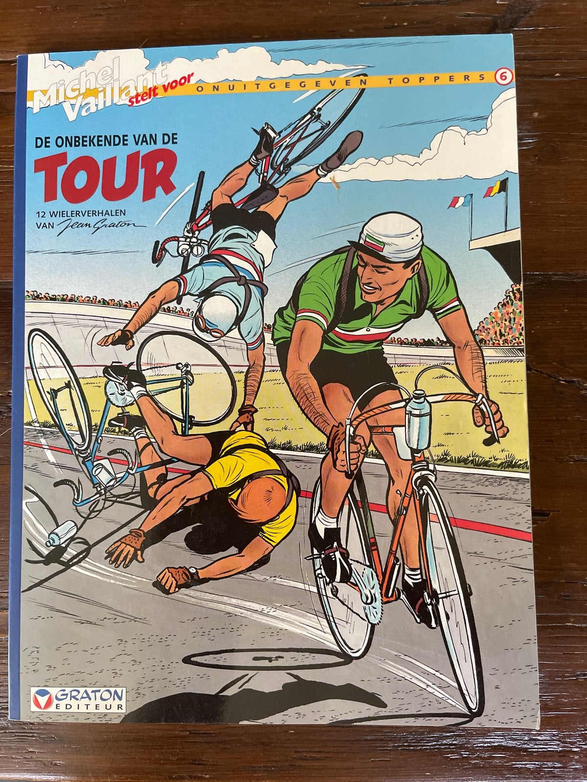 Michel Vaillant - De Onbekende van de Tour, Boeken, Eén stripboek, Ophalen of Verzenden, Zo goed als nieuw