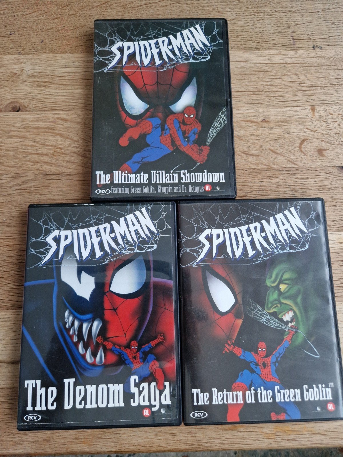 Spider-man the Venom saga , green goblin en nog 1, Vanaf 12 jaar, Ophalen of Verzenden, Zo goed als nieuw, Amerikaans