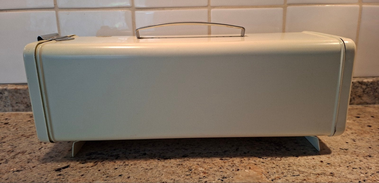 Vintage Brabantia koekblik voor ontbijtkoek - Mid-century, Ophalen of Verzenden