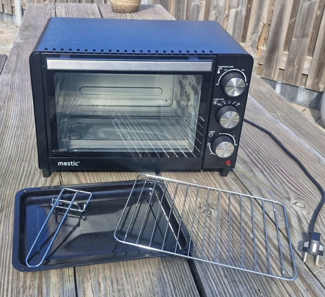 Mestic MHO-120 heteluchtoven / campingoven  - 1x gebruikt!, Ophalen, Zo goed als nieuw
