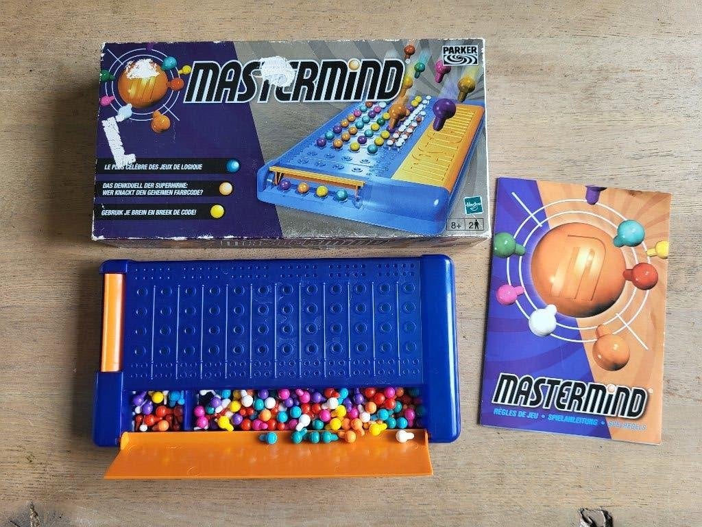 spel Mastermind, Hobby en Vrije tijd, Gezelschapsspellen | Bordspellen, Vijf spelers of meer, Ophalen of Verzenden, Gebruikt