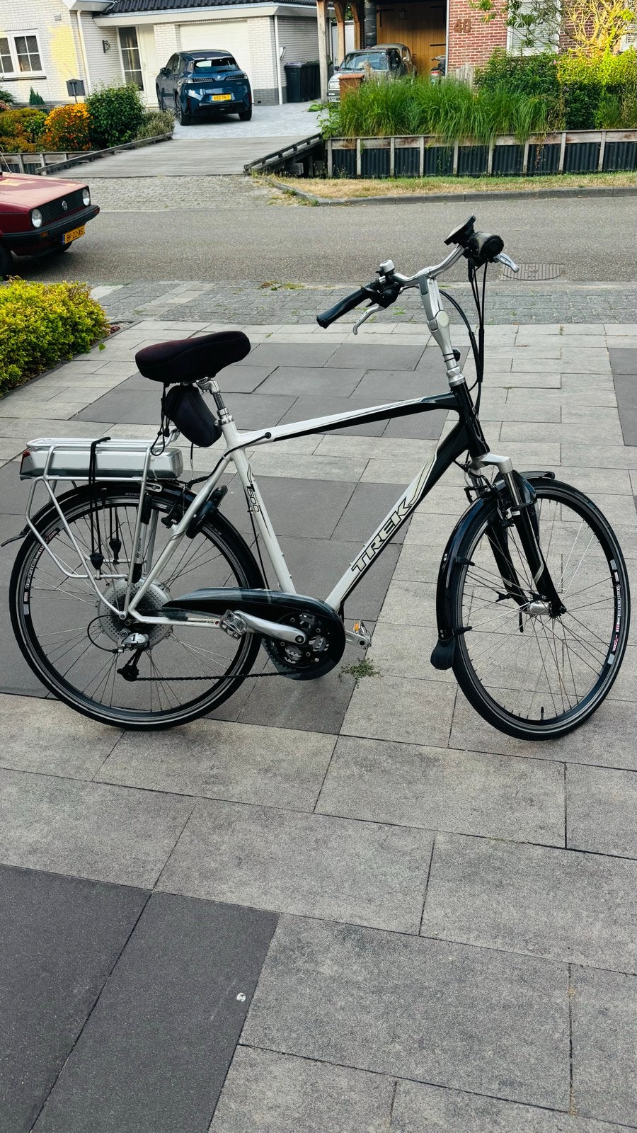 Trek T 500 Navigator elektrische fiets met BionX systeem, Fietsen en Brommers, Elektrische fietsen, Gebruikt, 55 tot 59 cm, 30 tot 50 km per accu