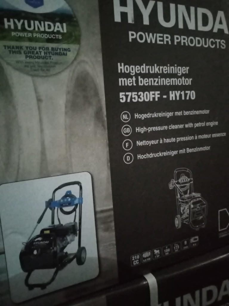 Hogedruk reiniger, Ophalen, Nieuw