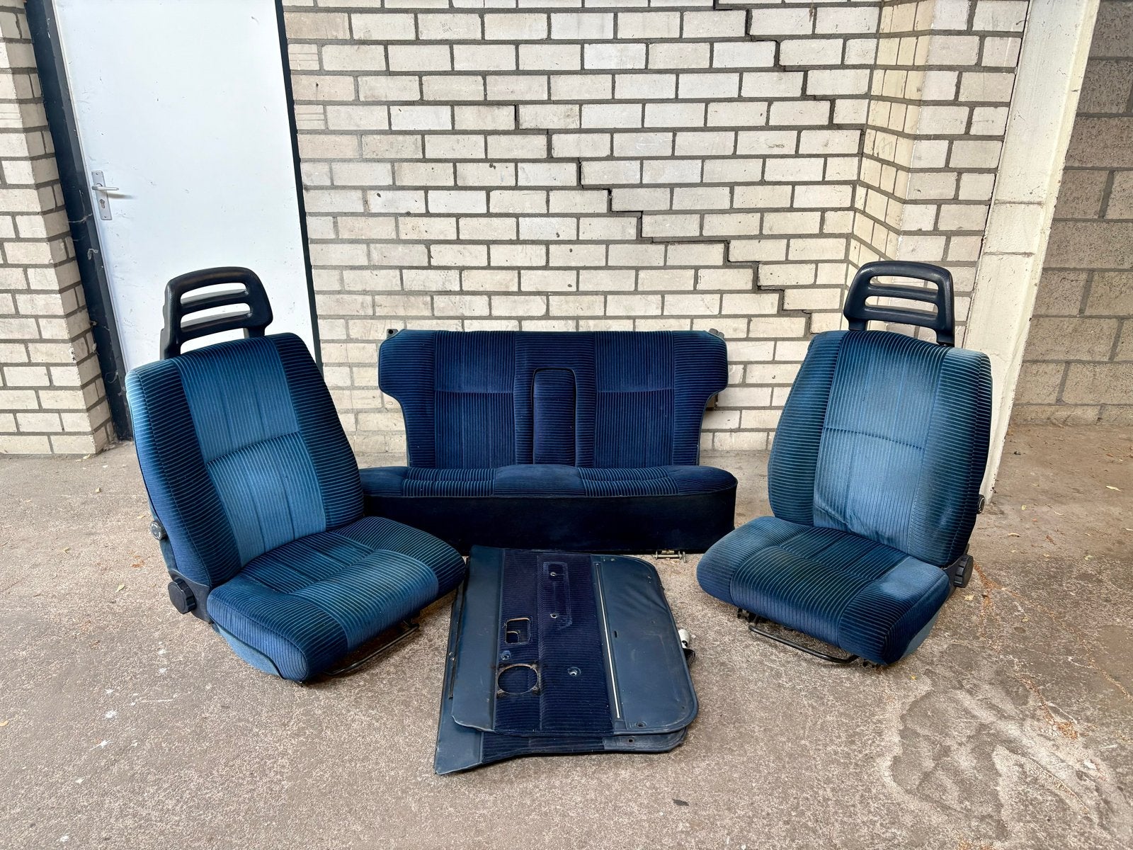 Volvo 245 Pullman Interieur Blauw compleet - Nette Staat, Ophalen, Gebruikt, Volvo