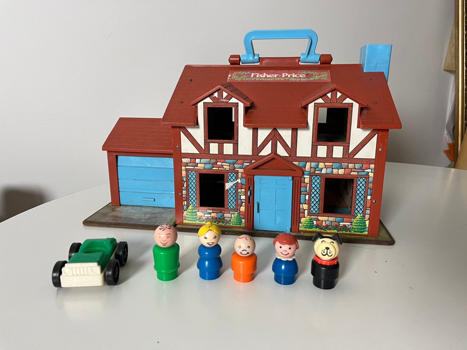 Fisher-Price Little People Play Family House # 952 vintage, Ophalen of Verzenden, Gebruikt, Speelset