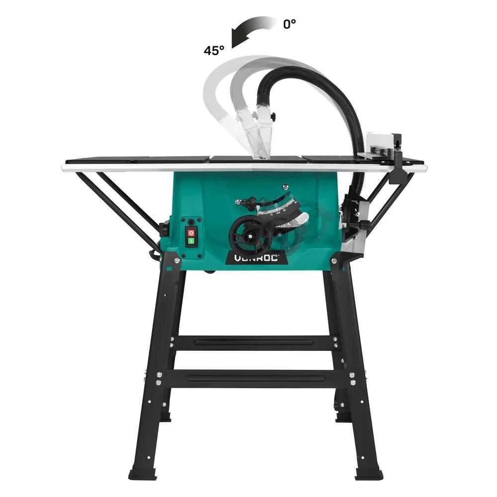 VONROC Zaagtafel 2000W-Ø250mm-Groot werkblad-NIEUW in doos!!, Ophalen, Cirkelzaag, 70 mm of meer, Nieuw