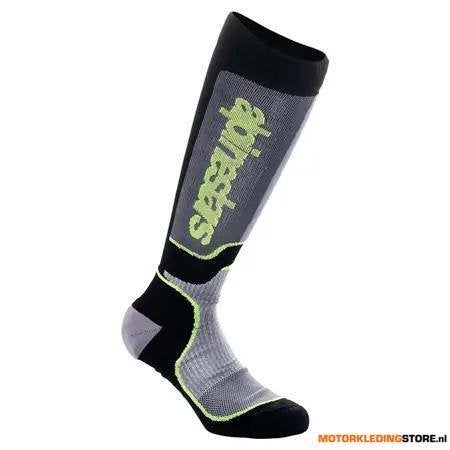 Alpinestars Youth MX Plus Sokken Lang, Zwart-Grijs-Fluor, Motoren, Kleding | Motorkleding, Ophalen of Verzenden, Nieuw met kaartje