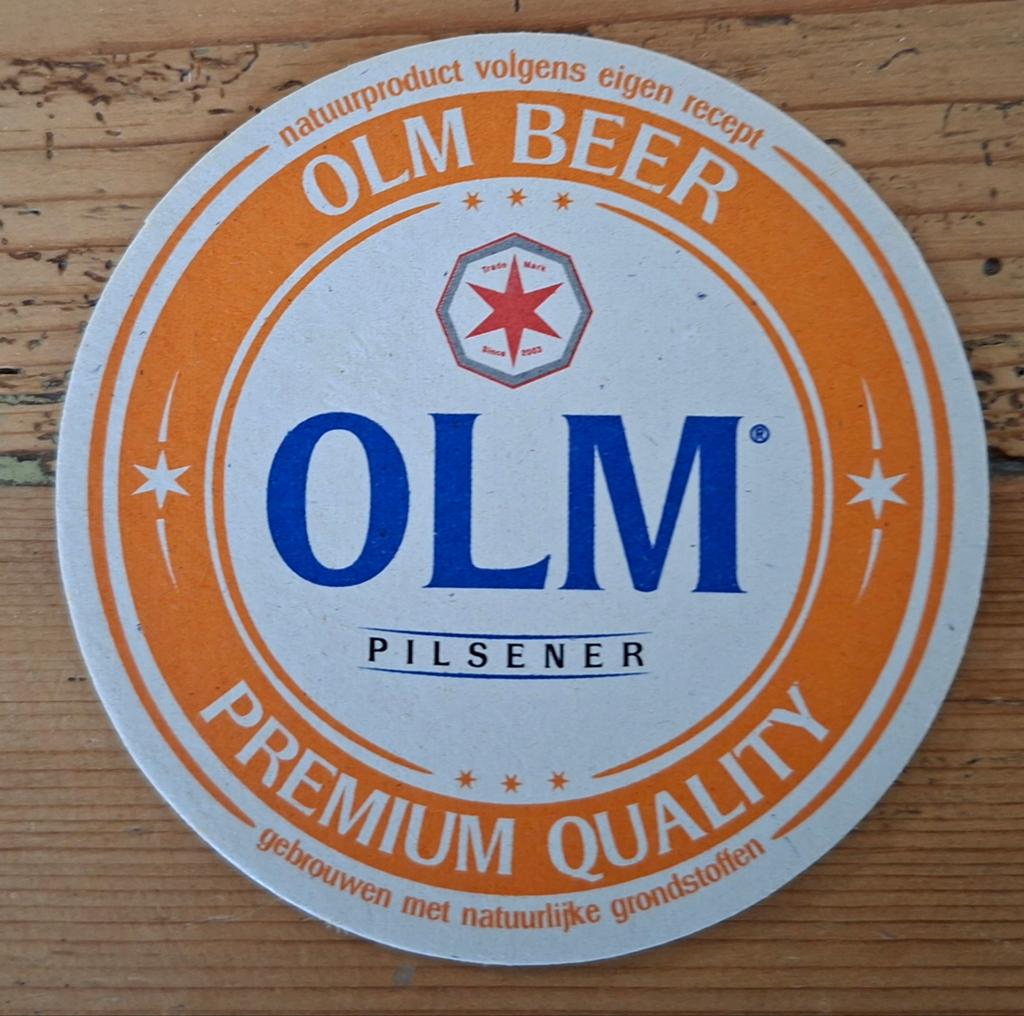 Viltjes OLM BIER +  GERARDUS BIER, Ophalen of Verzenden, Nieuw, Viltje(s), Overige merken