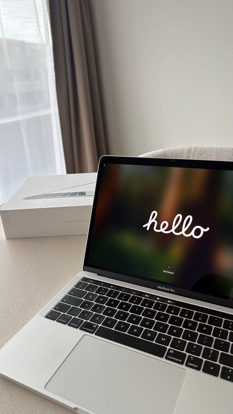 Zo goed als nieuwe MacBook Pro met doos en oplader, Computers en Software, MacBook Pro, Qwerty, 13 inch, 512 GB