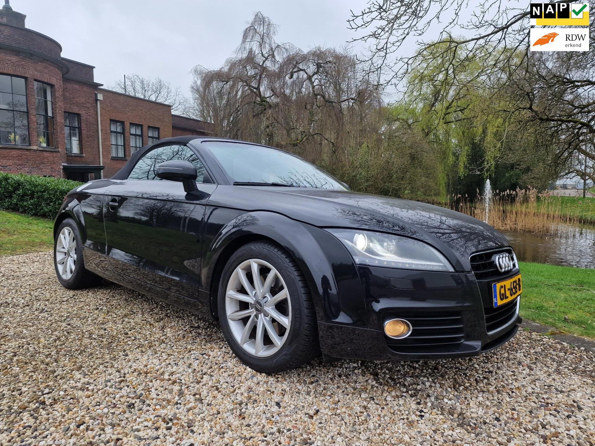 Audi TT Roadster 1.8 TFSI Pro Line S LEER/navi/6-bak, Auto's, Audi, Voorwielaandrijving, Euro 5, Gebruikt, 4 cilinders