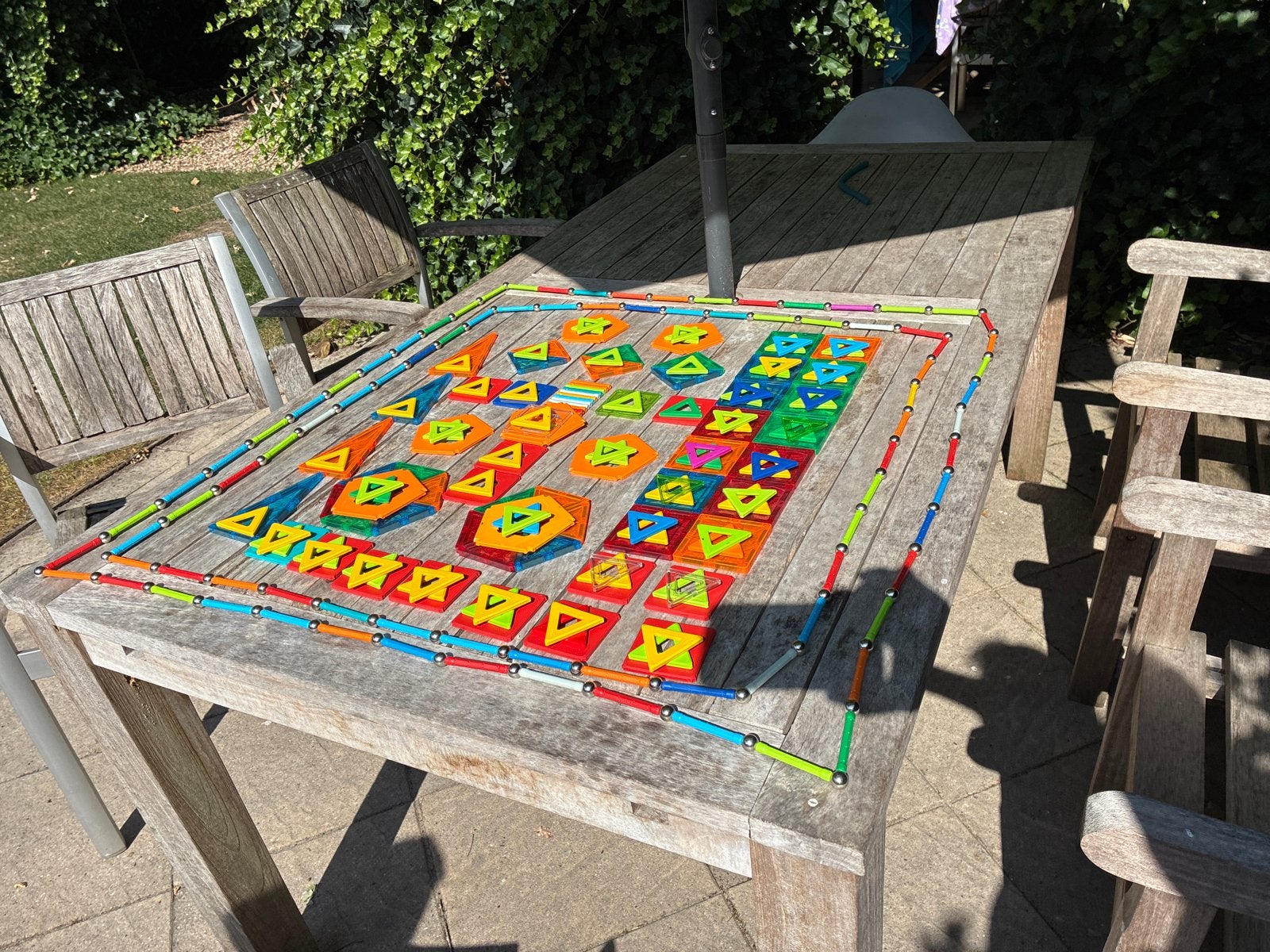 Magnetisch Bouwspeelgoed Set - GeoMag, Ophalen of Verzenden, Zo goed als nieuw, Overige merken
