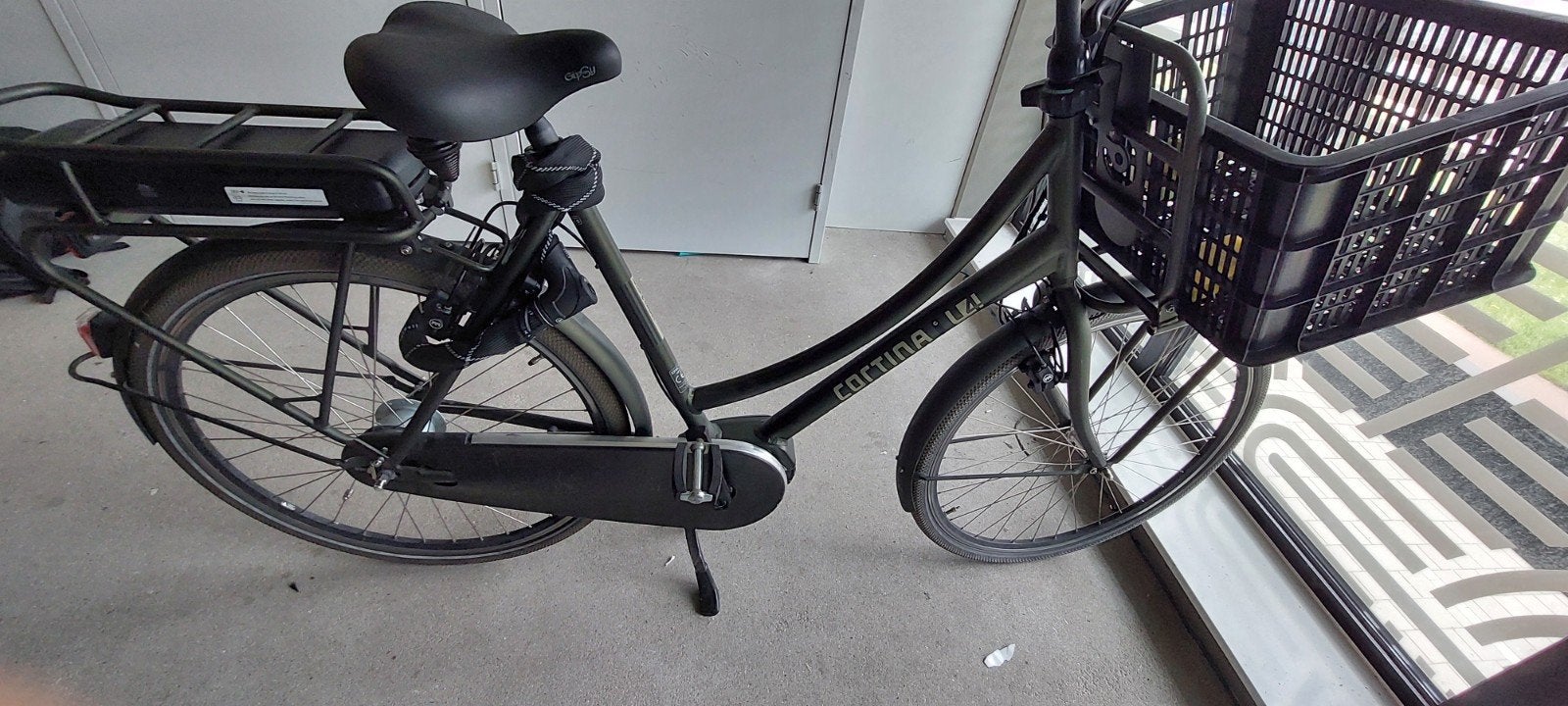 Cortina U4  E-Transporter m420-bafang. Inc 2xAccu, Fietsen en Brommers, Elektrische fietsen, Ophalen, Gebruikt, Cortina, 59 cm of meer