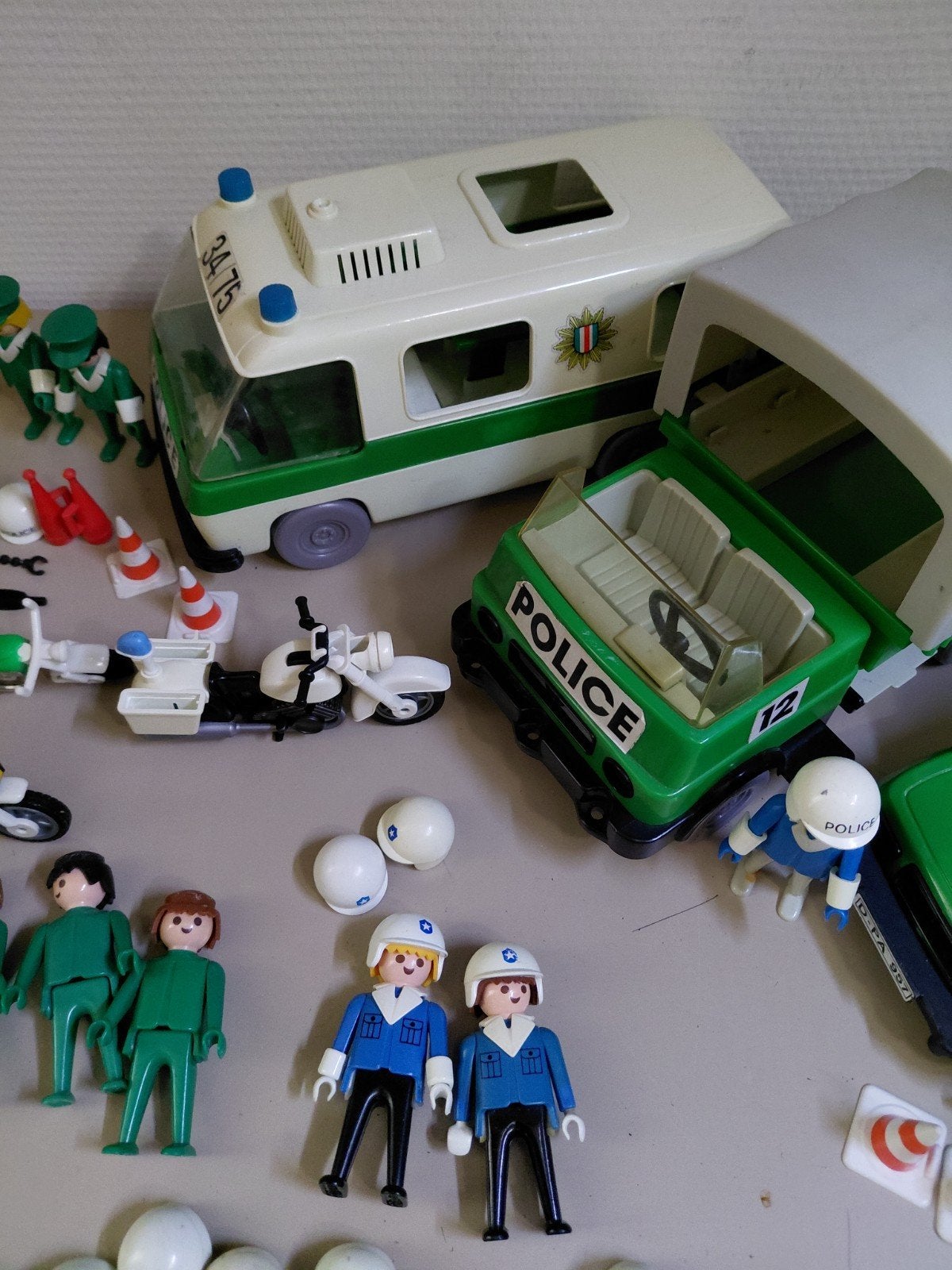 Veel playmobil politie  vanaf 1975, Ophalen of Verzenden, Gebruikt