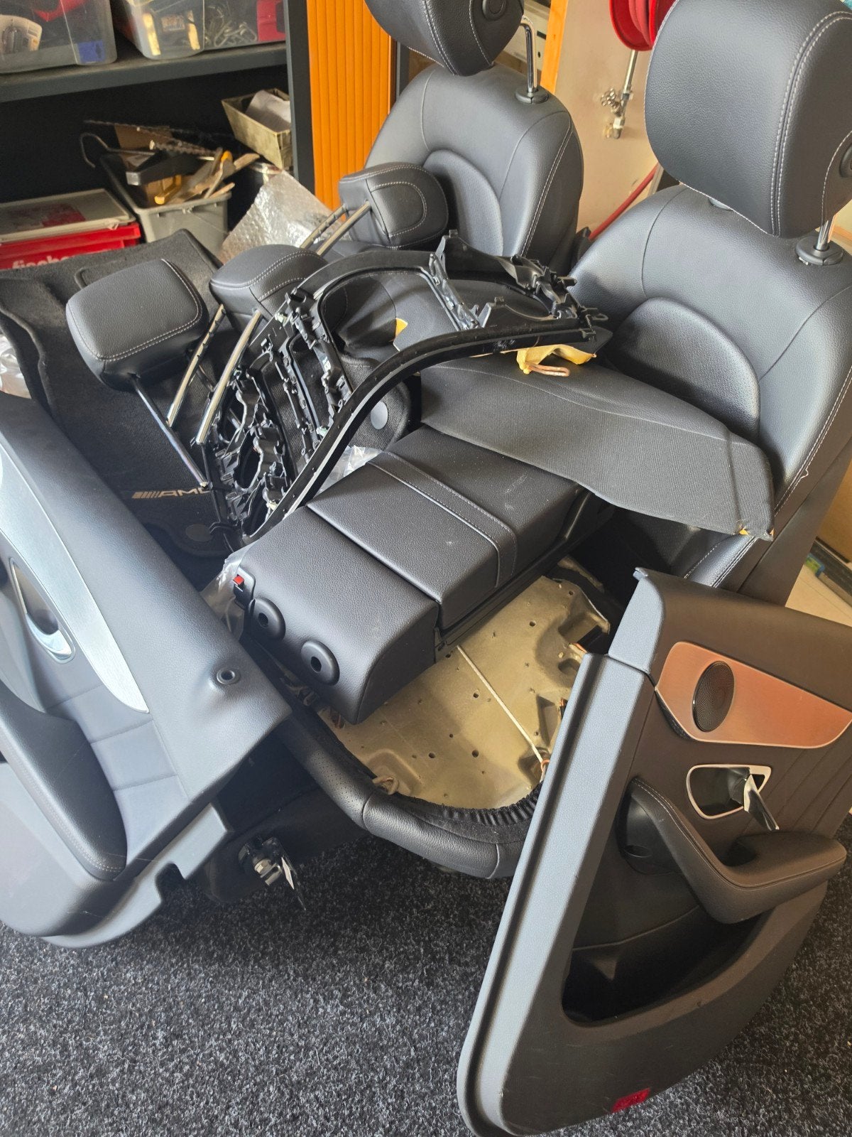 Mercedes-Benz C-Klasse compleet interieurW205 Interieur Onde, Auto-onderdelen, Ophalen of Verzenden, Gebruikt, Mercedes-Benz