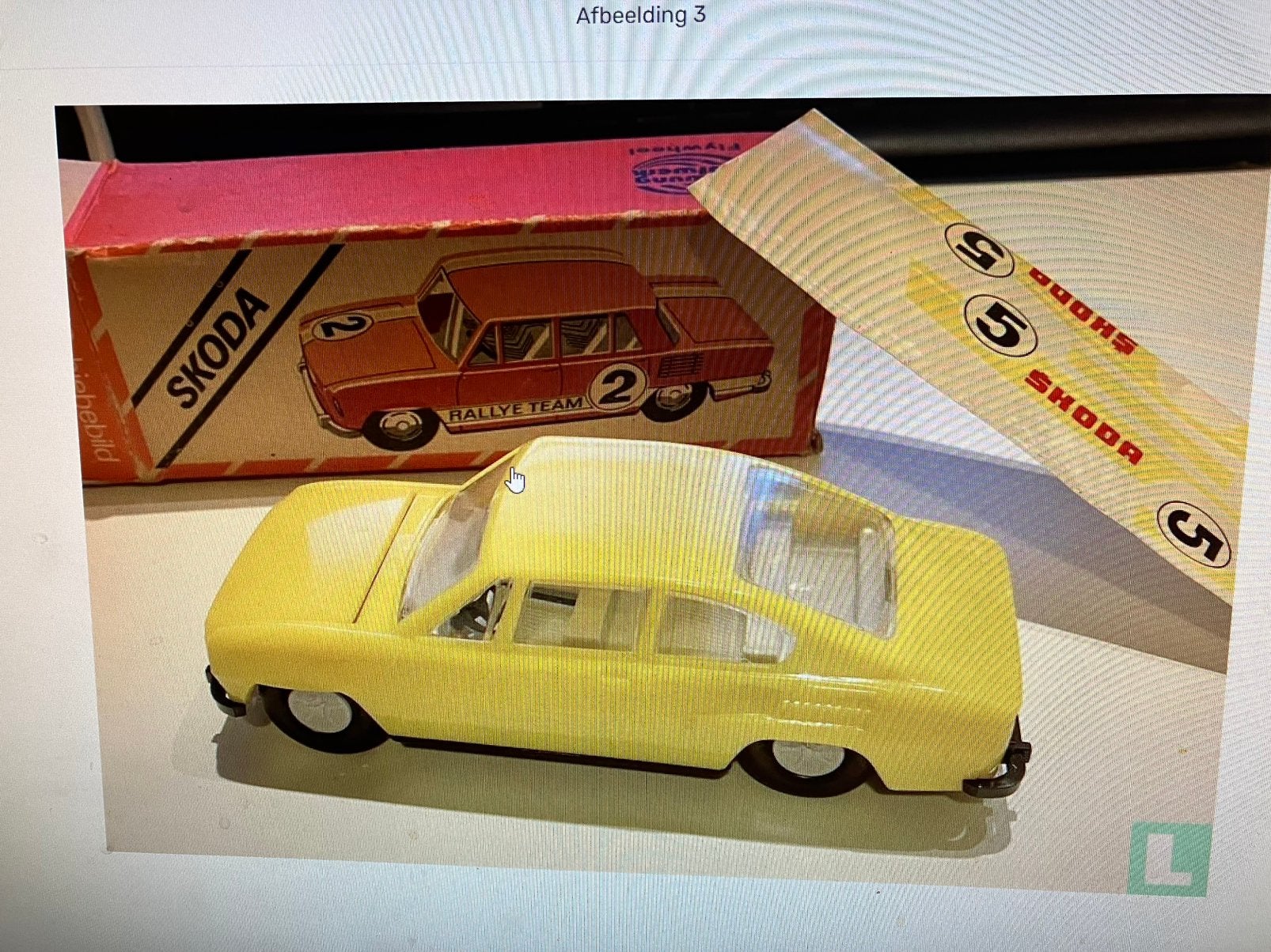 Veb plastic art skoda 110R coupe ddr, Ophalen, Zo goed als nieuw, Auto, Overige merken