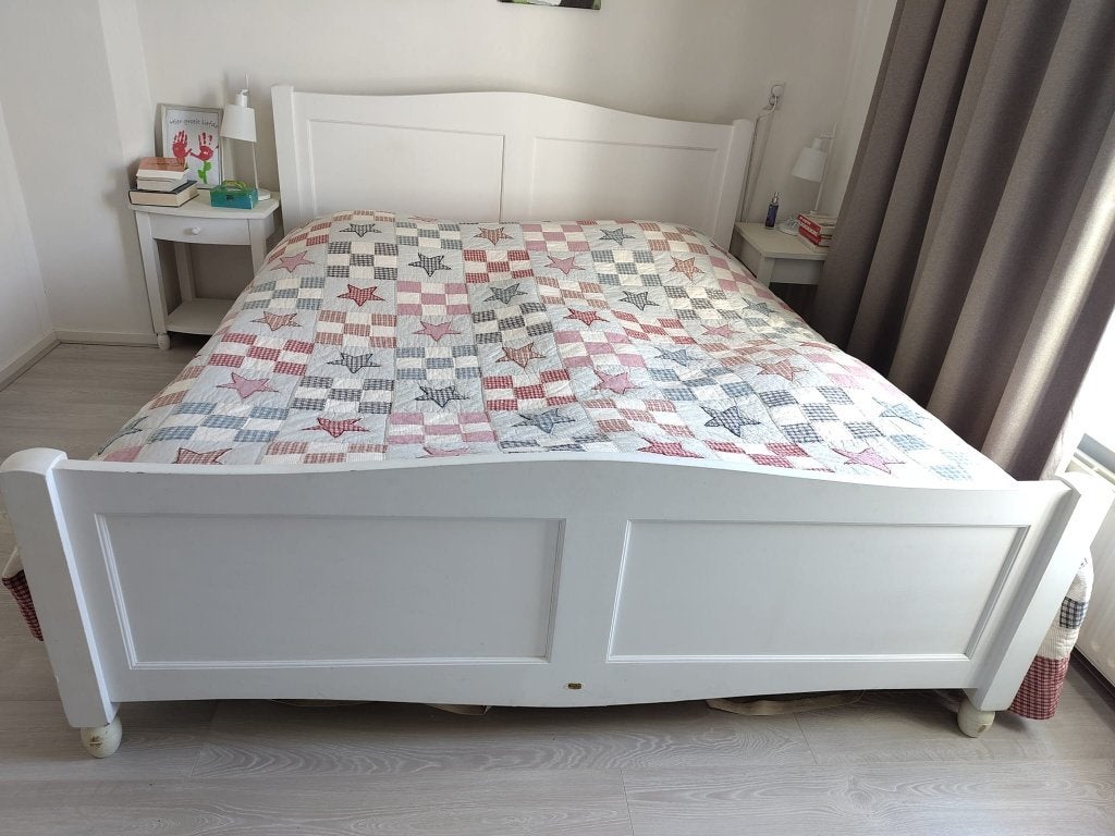Bedombouw, Ophalen, Gebruikt, Tweepersoons, 180 cm